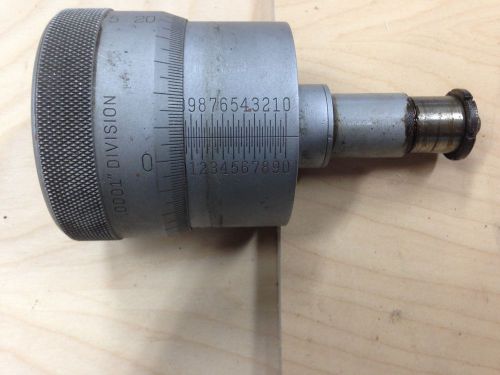 Micrometer head .0001&#034; divisions for sale