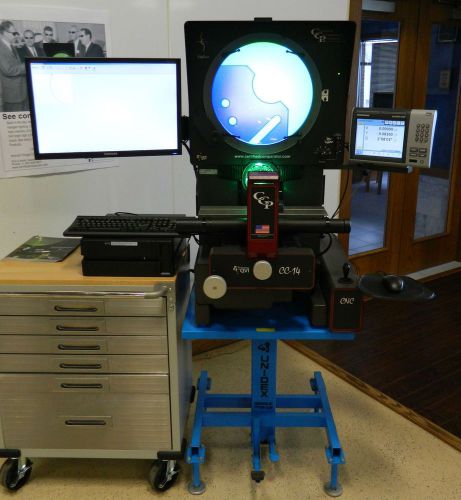 CCP CC-14 Optical Comparator- Loaded with many features/accessories