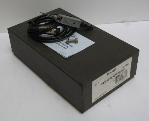 Brown &amp; sharpe lever type gage head w/ box 2m cable 599-988 44760 usg for sale