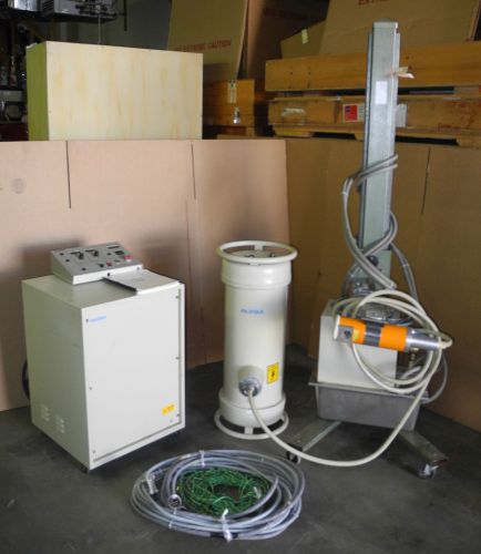Ndt pantak/seifert hf50 industrial x-ray complete system w/160 kv, 19ma tubehead for sale