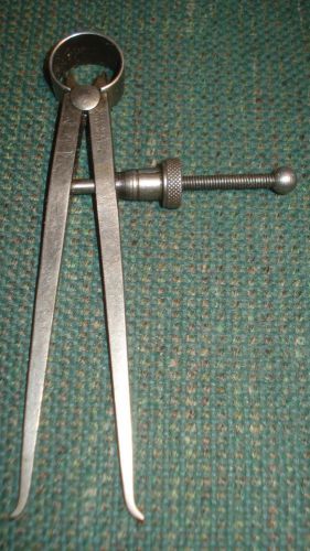 Starrett &#034;fay&#039; spring-type inside calipers 4 in heavy legs+quick-spring for sale