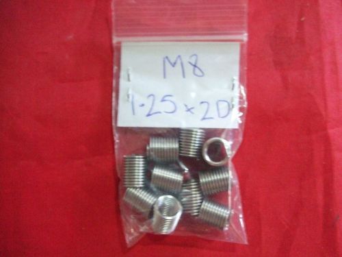 Helicoil thread repair wire inserts m8 x 1.25 x 2 d for workshop garage service for sale