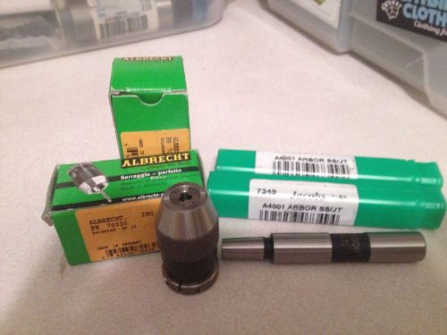 Albrecht classic hi-precision keyless drill chuck - capacity: 0&#034; - 1/8&#034;(2 pcs.) for sale