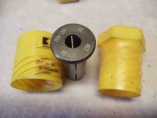 KENNAMETAL REDUCER SLEEVE 20MM TO 10MM