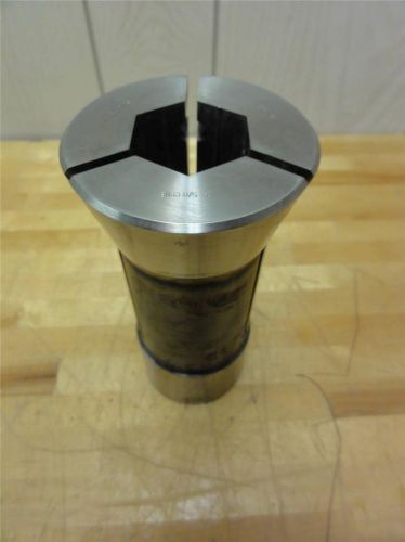 Nice hardinge 1-5/8&#034; cone collet size, hex 1-5/16&#034;, threaded lathe grinder id/od for sale
