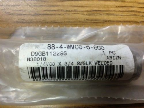 SWAGELOK SS-4-WVCO-6-600 SS VCO 0-RING FACE SEAL FITTING