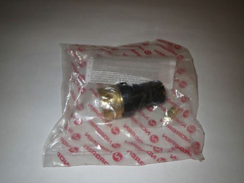 Norgren miniature compressed gas &amp; co2 regulator brass body / plastic bonnet new for sale