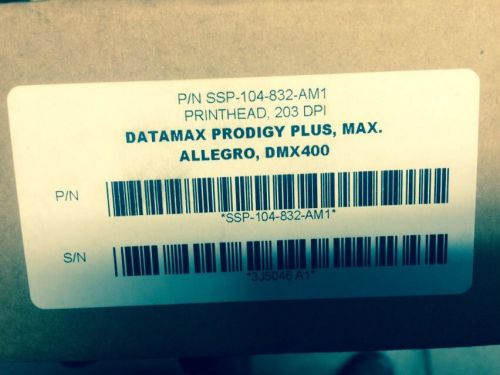 Datamax Prodigy Plus, Max. Allegro, DMX 400 Printhead