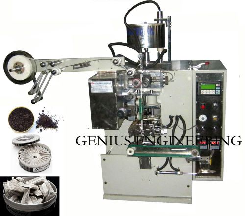 Non woven filter tobacco sachets filling &amp; sealing machine for sale