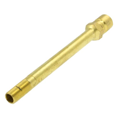 Mold 9.5mm Thread Diameter Brass Male Nipple Pipe Quick Fit Connector 5&#034;