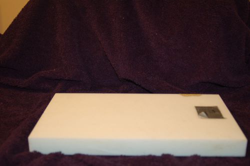 Acetal / delrin engineered plastic...1&#034; x 12&#034; x 7&#034; white/natural    #2 for sale