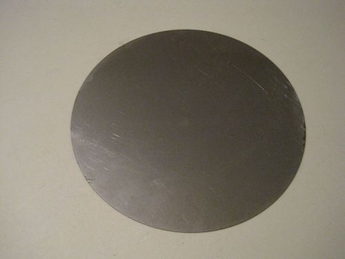 1/16&#034; (16 ga) Steel Plates, Disc Shaped, 6&#039;&#039; Diameter, Circle