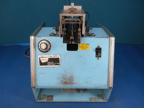 Hepco 1500-1, Radial Lead Forming, Trimming Machine, 2109