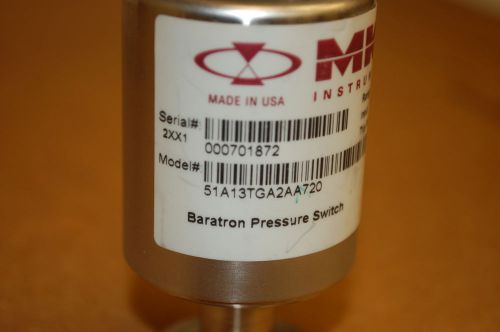 Mks instruments baratron pressure switch 51a13tga2aa720 - nw/kf16 flange for sale