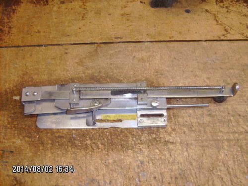 3&#034; to 8 1/2&#034; adjustable sewing machine hemmer / folder attachment for sale