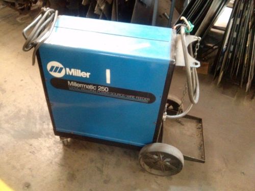 Millermatic 250 welder (# 1) for sale
