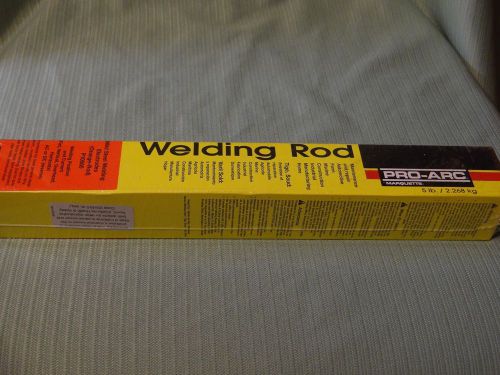 PRO-ARC WELDING RODS ORANGE RODS 3/32&#034; DIAMETER 5 LB. BOX