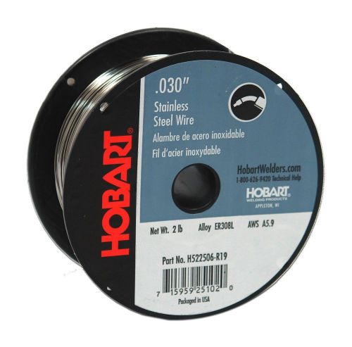 HOBART .030 2lb Stainless Steel Welding Wire H522506-R19 New/Sealed...