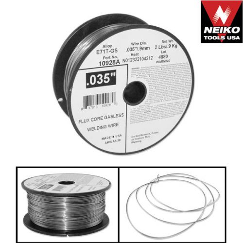 Welding Wire 0.35&#034; inch Flux Core Gasless USA Made AWS