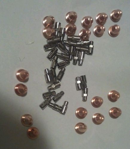 16 PIECES Hobart AirForce 250ci &amp; AirForce 500i Torch Plasma Tips and Electrodes