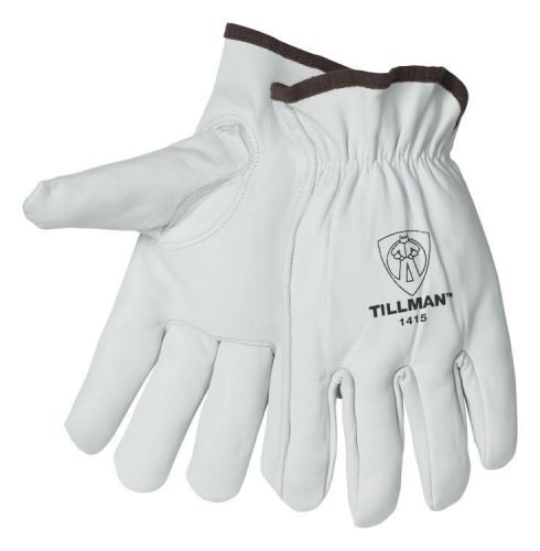 Tillman 1415 Unlined  Top Grain Goatskin Drivers Gloves, Medium