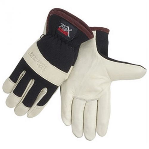 Revco Black Stallion 19C FlexHand Spandex/Grain Cowhide Driving Gloves, Large-