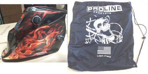 FRS+bag Free usa shiping Auto Darkening ANSI CE hood Welding/Grinding Helmet+bag