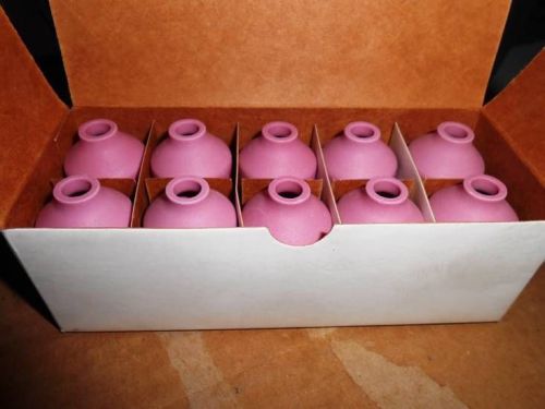 LOT OF 10 54N18 CERAMIC CUPS GAS LENS NEW