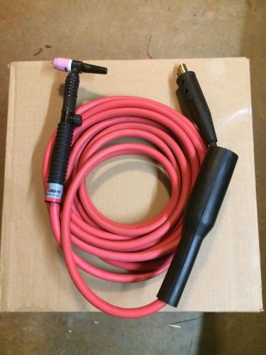 Weldcraft GTAW Tig Torch WP9-FV,  25&#039; Cable, Profax Power Block Tweco Connector