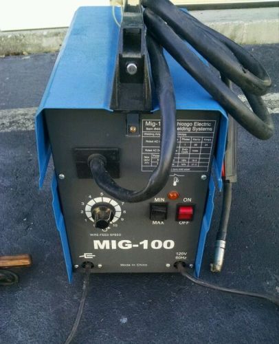 HARBOR FREIGHT MIG 100 FLUX-CORE WIRE FEED WELDER