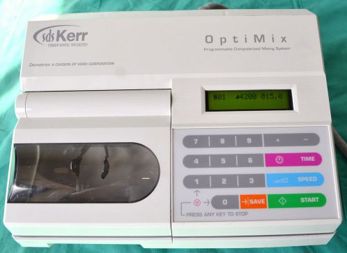SDS Kerr OptiMix 100 Computerized Dental Mixing Amalgator