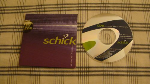 Schick CDR Dicom 2.5 software