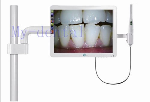 Dental intraoral camera with 15&#034; lcd monitor and dental unite mount kit for sale