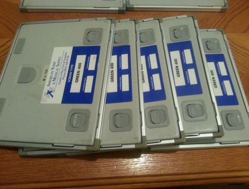 7 X-ray cassettes 8X10,  24mmX30mm