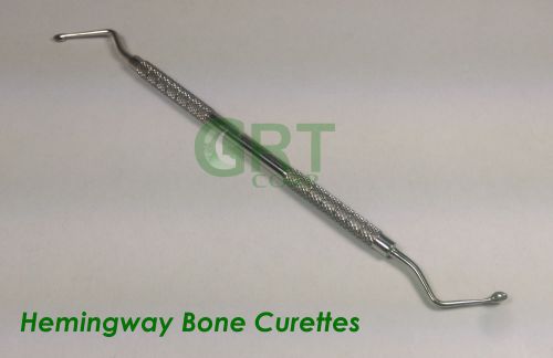 HEMINGWAY BONE CURETTES #2 DENTAL SURGICAL VETERINARY INSTRUMENTS