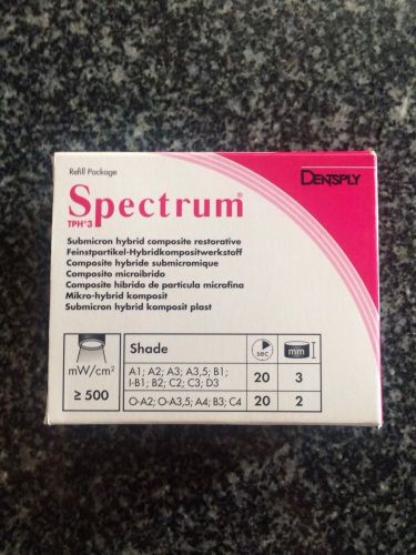 Dentsply Spectrum TPH3 Composite B1 Capsules EXP: 2014-05