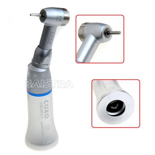 Coxo dental contra angle 1:1 ratio e-type push button low speed handpiece for sale