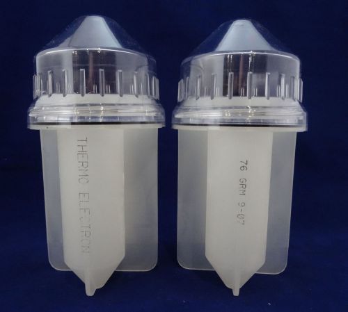 Thermo Electron Sealed Aerocarrier Centrifuge Adapter 2x50ml 06560EF Pair - New