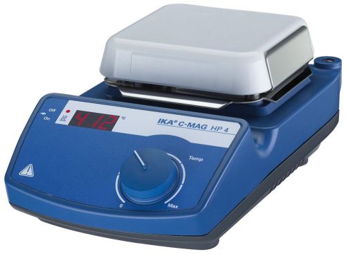 New ! ika hp4 c-mag ikatherm hotplate, 50~550°c variable temperature, 3581601 for sale