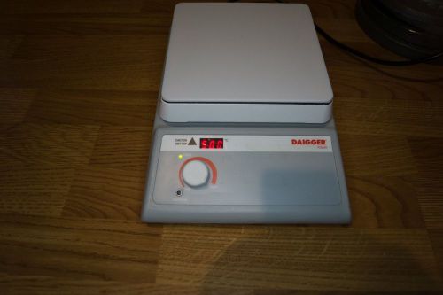 Daigger digital hot plate ef5035b  120 volts 7&#034;x7&#034; for sale