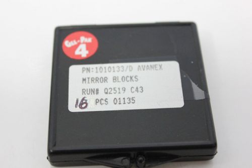 16 NEW AVANEX MIRROR BLOCK LASER PHOTONICS 1010133/D  (S9-3-7A)