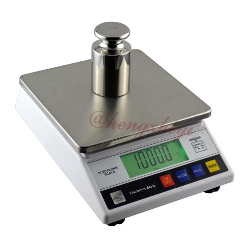 10kg x 0.1g Digital Accurate Balance w Counting Table Top Scale Industrial Scale
