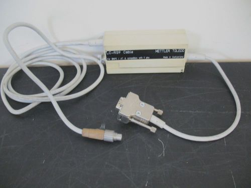 METTLER LC-RS9 CABLE LOCALCAN TO DB9 CABLE COMPUTERS OR PRINTERS EXCELLENT