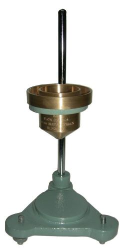 NEW FLOW CUP VISCOMETER with STAND (FORD CUP) B-4 Made of Brass LAB INSTRUMENT