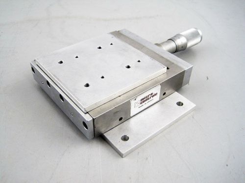 Micro controle x precision linear stage 4.0&#034; x 4.0&#034;  4.7&#034; full motion ~ newport for sale