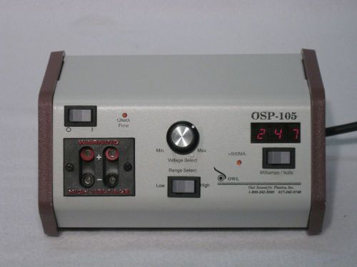 Owl scientific osp-105 electrophoresis power supply for sale