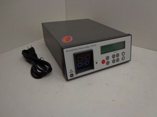 GE Amersham Electrophoresis power supply EPS 601 with power cable w/Warranty