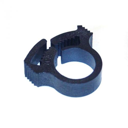 Lot of 400 new cole-parmer 95613-03 snp-2 black hose/tubing 10mm clamps plastic for sale