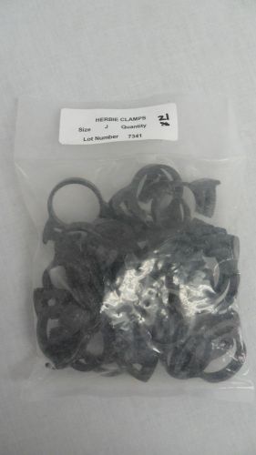 Herbie clamps size j (20 in a pkg) for sale