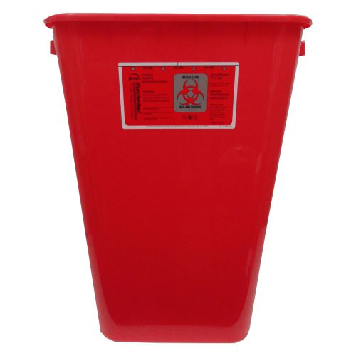Bemis red sharps container 11 gl. for sale